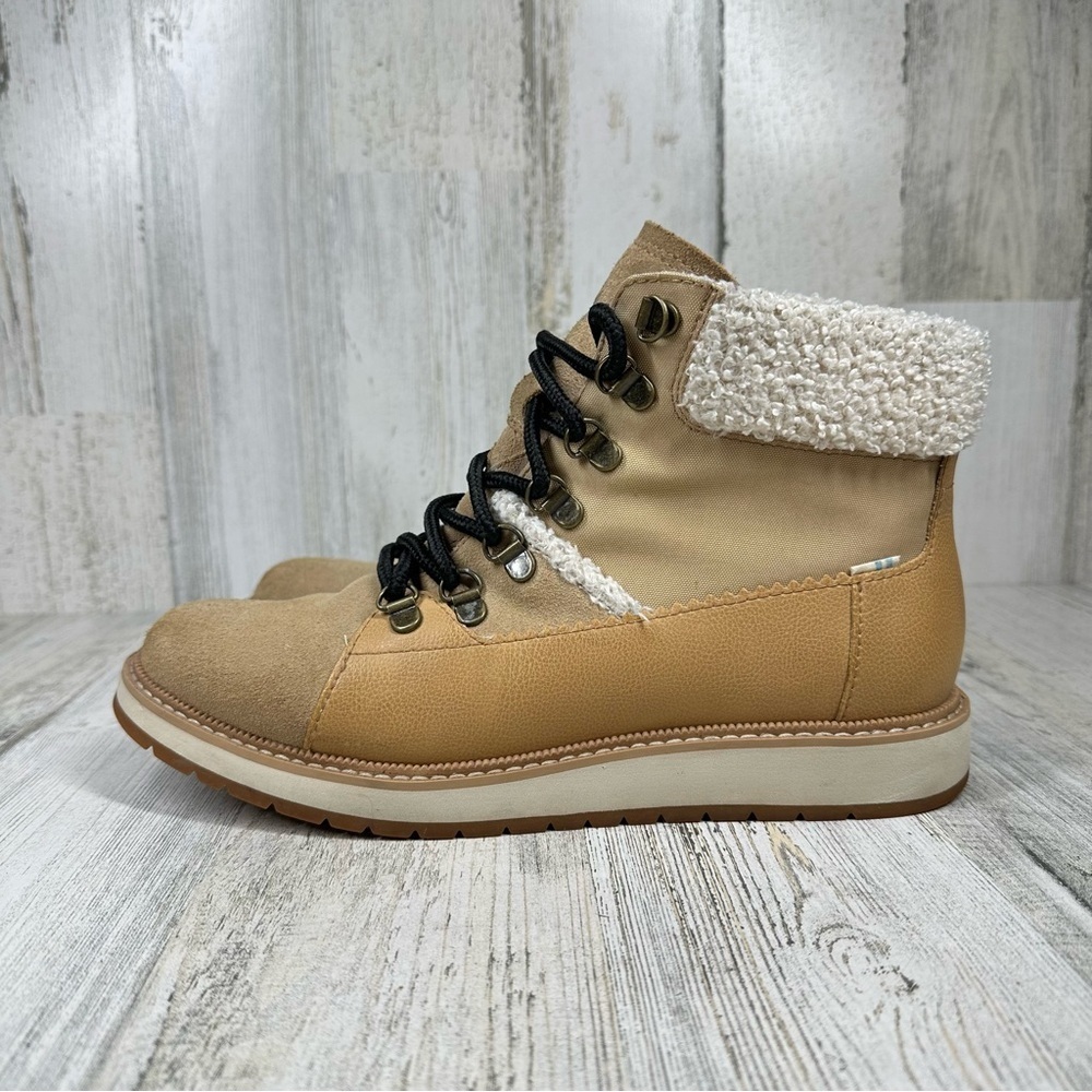 TOMS Mesa Hiking Lace Up‎ Boot Desert Sand #446